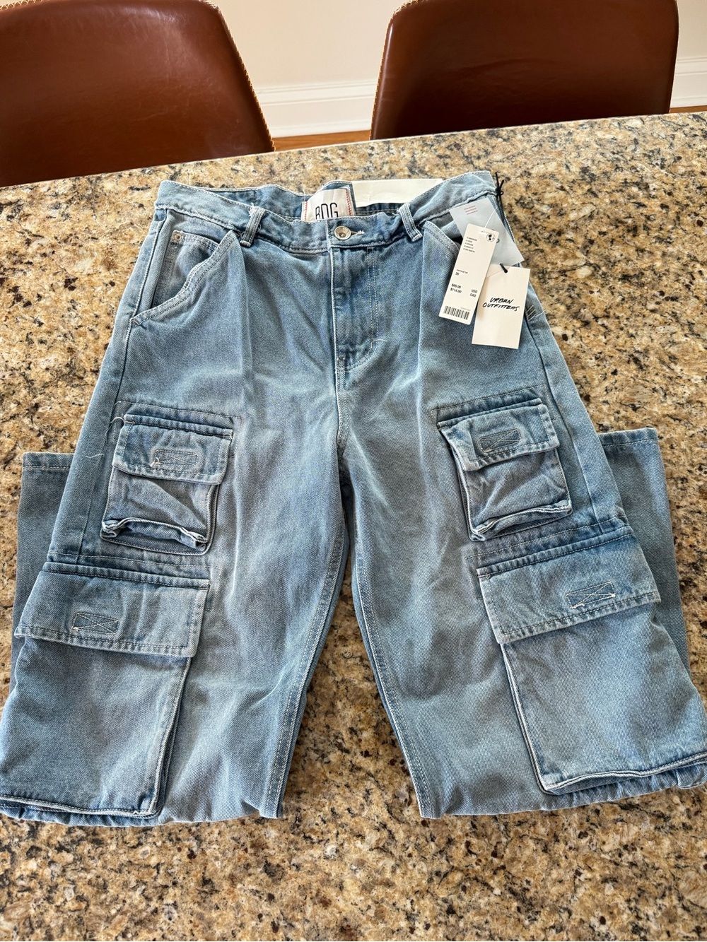 NWT Men’s BDG Urban Outfitters Vintage Denim Cargo Pant size 30